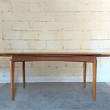 Scandinavian teak dining table 1960