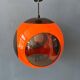 Vintage orange suspension "Bug Eye" Massive style Space Age