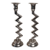 Zig Zag Candle Holders