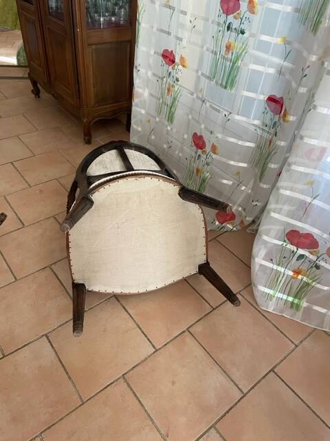 Antique Louis XV convertible armchairs