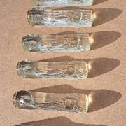 6 Vintage crystal knife holder