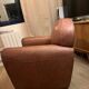 Leather club chair