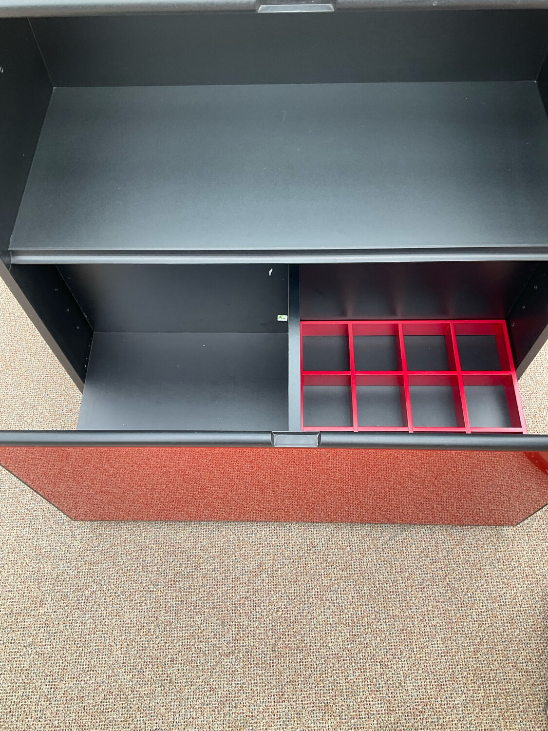 Ludovico Acerbis designer bar cabinet from the 80s