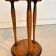 Vintage wooden side table from the 1950s – tripod – style c