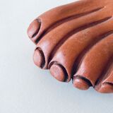 Foot ashtray signed Jean Marais