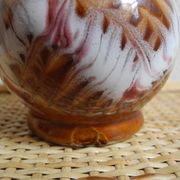 Small old Longchamp earthenware vase 1918