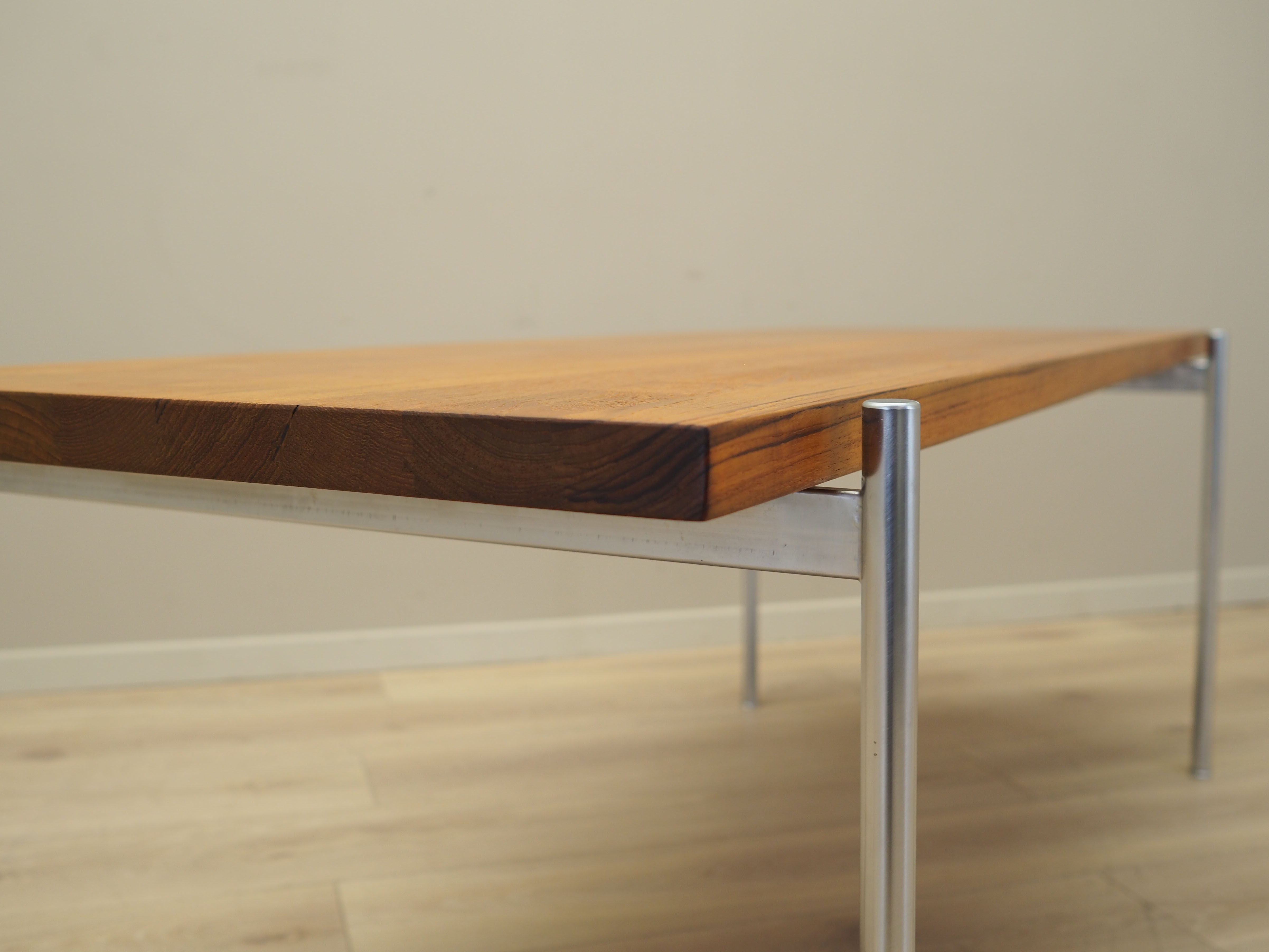Table basse en teck, design danois, années 1970, fabricant: Fritz Hansen