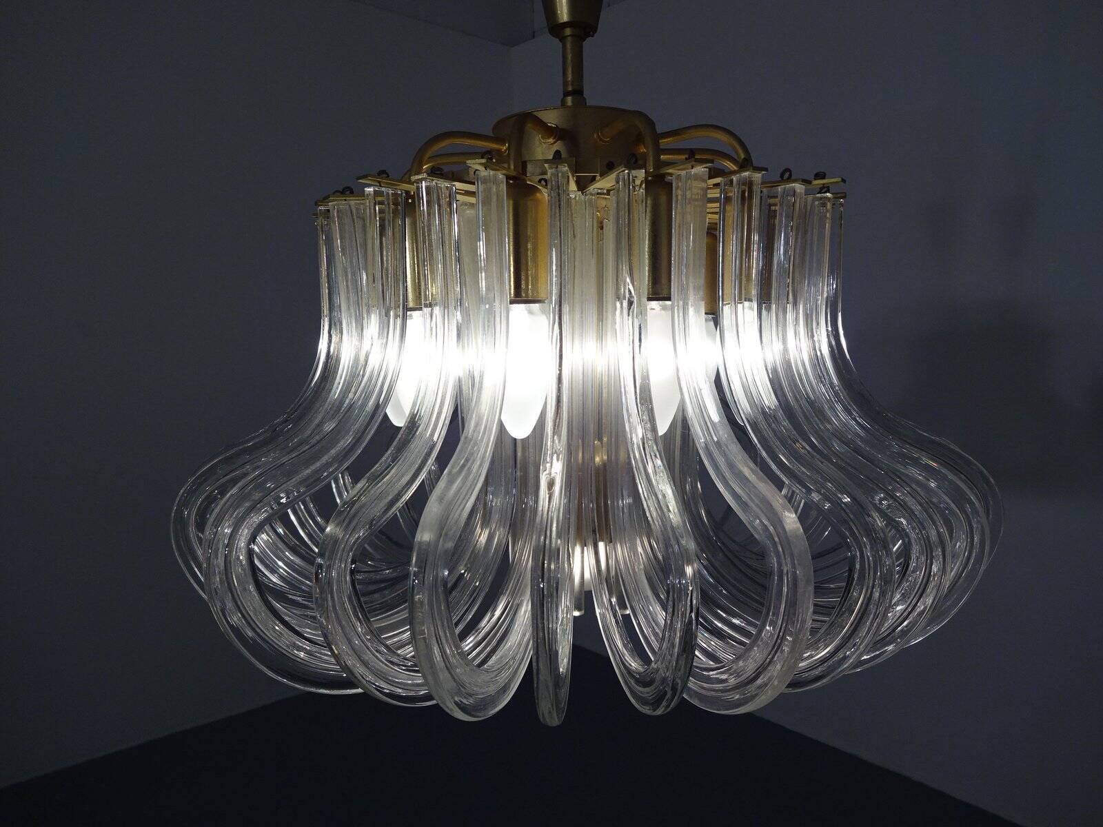 Mid-Century Chandelier from Bakalowits & Söhne, Austria, 1950s