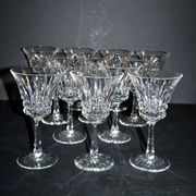 Villeroy Boch set of 12 cut crystal wine glasses – model Royal VB H14.5cm