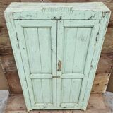 Ancienne armoire Art déco en teck birman