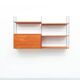 String teak wall shelf by Kajsa & Nisse Strinning, 1950s