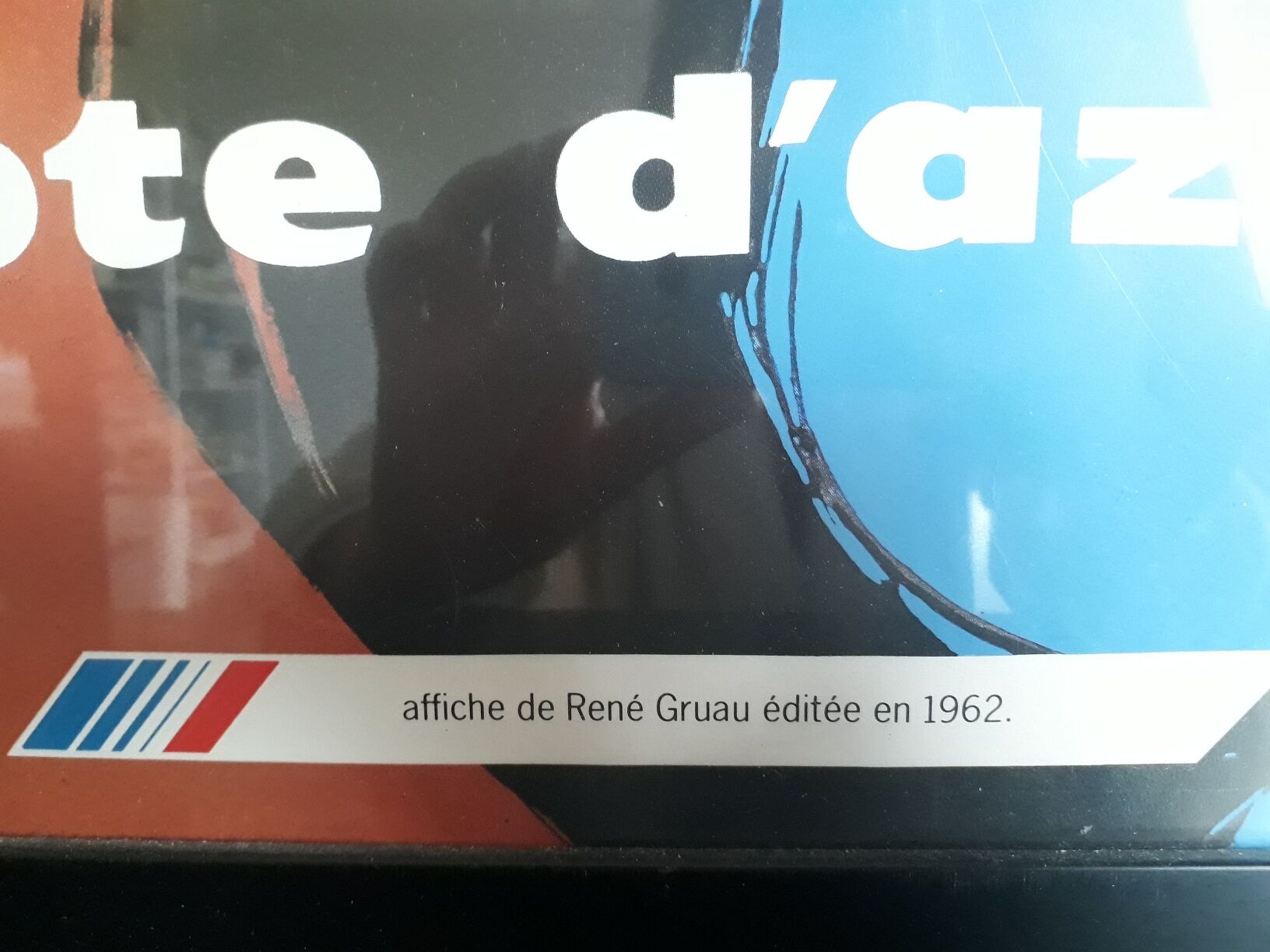 Air France Côte d'azur poster by René Gruau