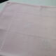 Damask tablecloth 1.30 x 2.40 m and its 10 matching towels peach color