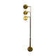 Italian vintage three arms brass floor lamp by Goffredo Reggiani