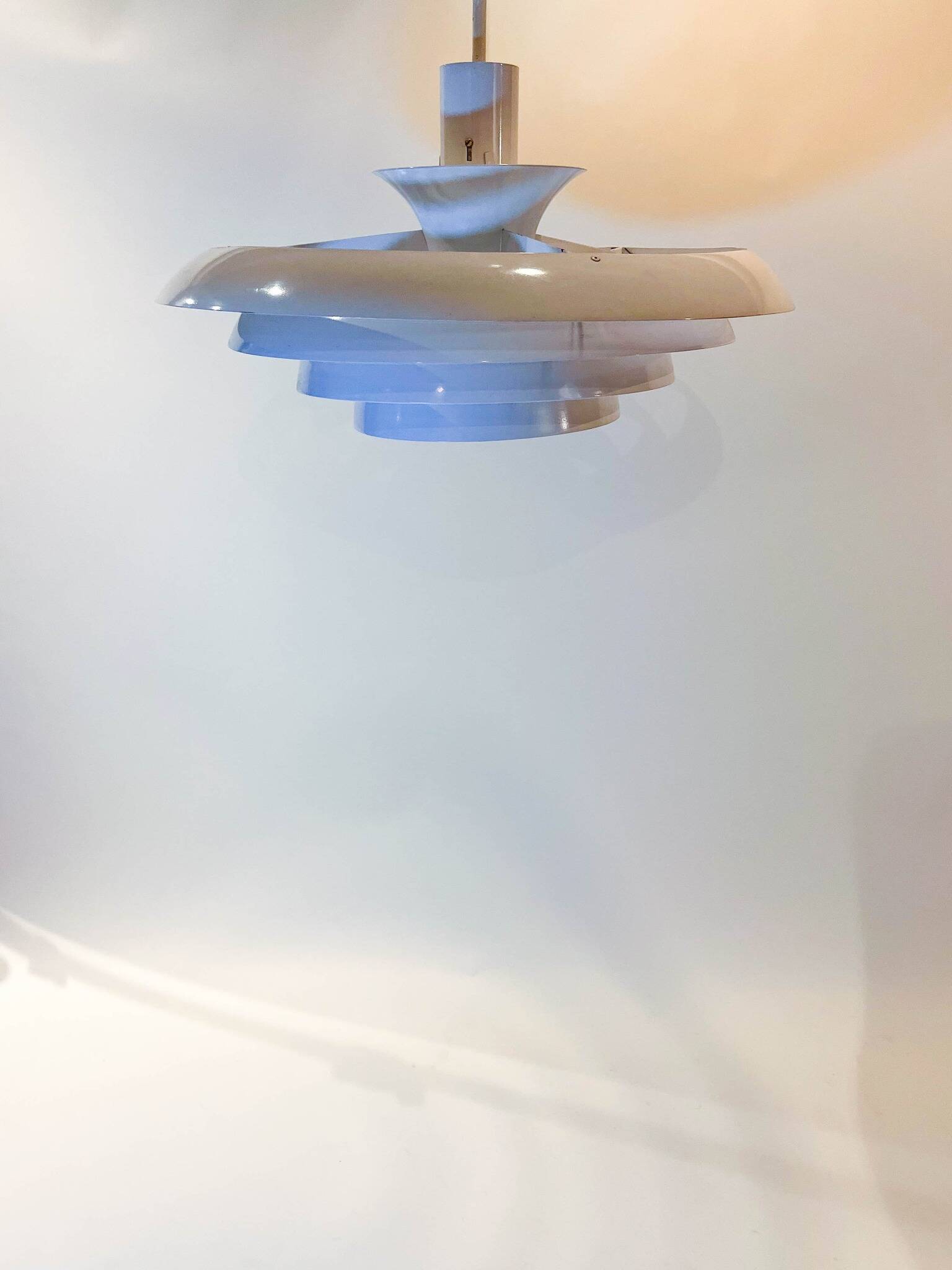 Vintage xl pendant pendants by fagerhult white space age swedish 1960