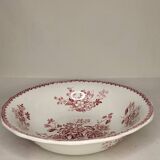 Earthenware basin from Creil & Montereau 19th century