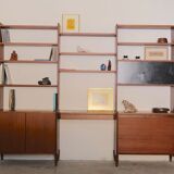 Grand bureau style scandinave en teck