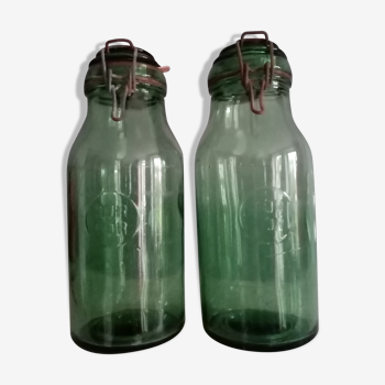 Old glass boots brand durfor 1 l