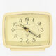 1980s Junghans modernist alarm clock, Germany