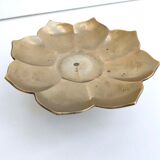 Brass flower cup