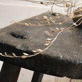 Brutalist tripod stool