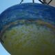 Art Deco glass paste chandelier