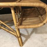 Rattan coffee table