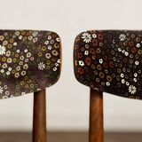 Série de 4 chaises Johannes Andersen pour Samcom vintage