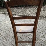 Rustic wooden chair