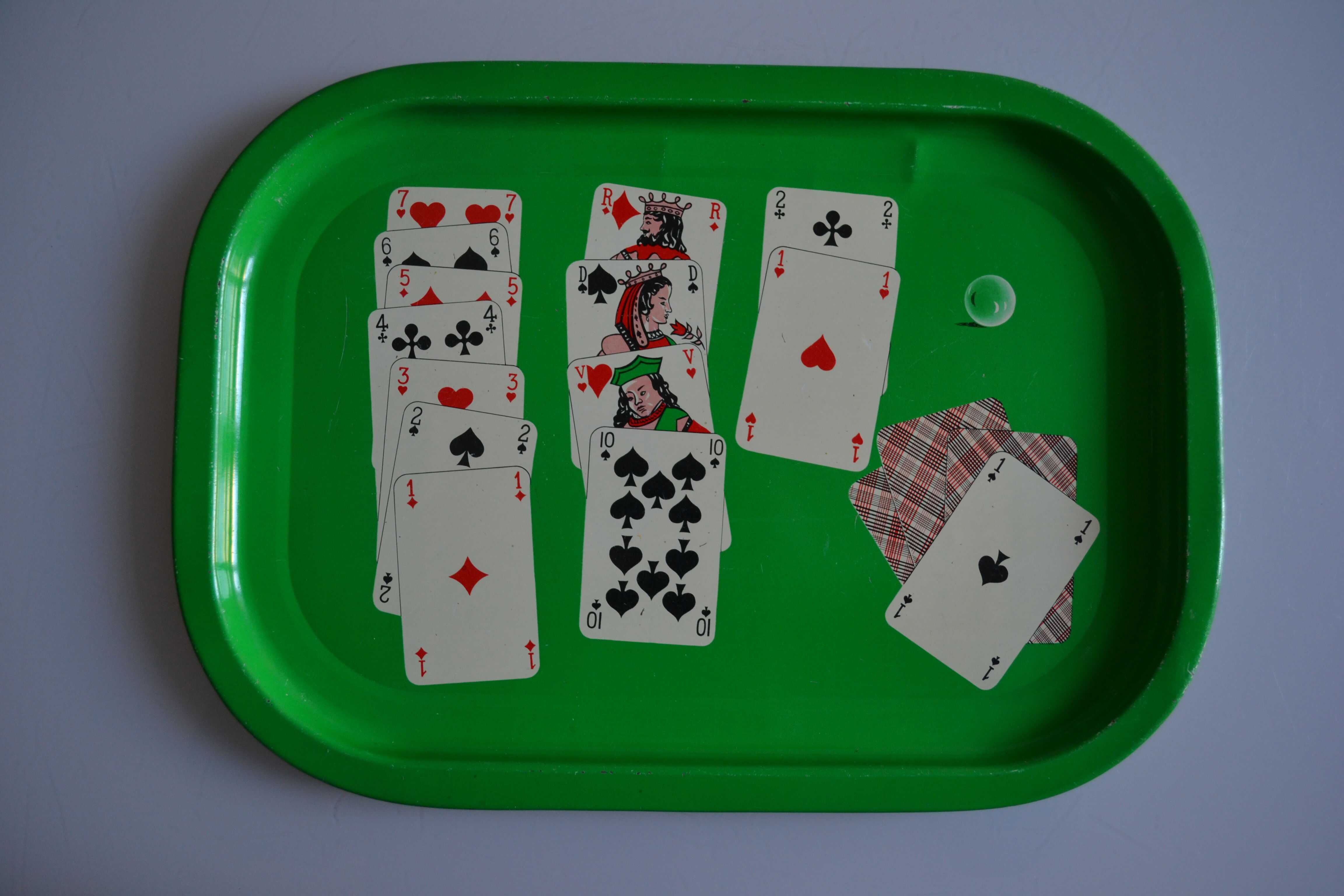 60s board décor card game