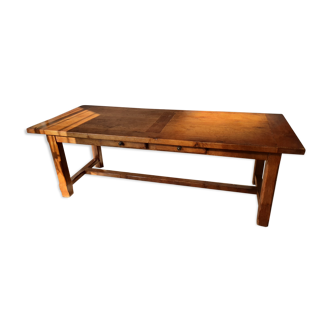 Oak farmhouse table