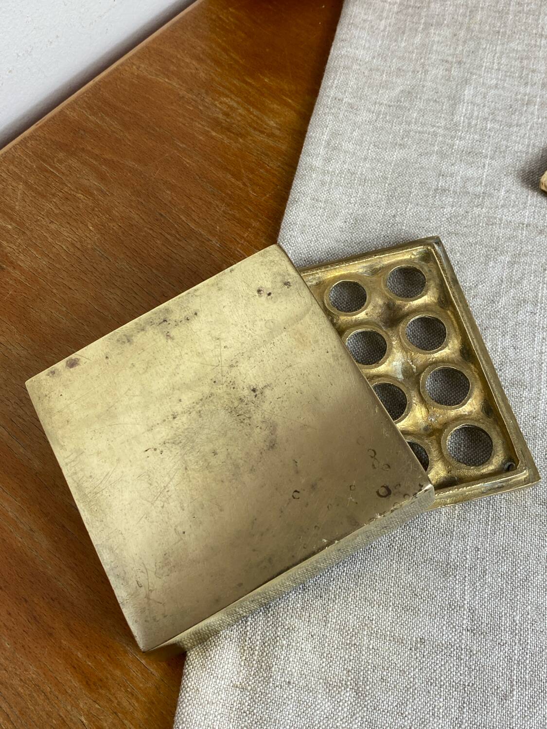 Ultima Beck & Jung Vintage Bronze Ashtray