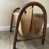 Vintage magazine rack