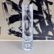 Vintage blue glass vase