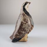 Lladró Porcelain Figurine "Small Partridge" in Stoneware, 1970s