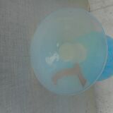 Italian pitcher in blue and white opaline