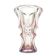 Art Deco vase, pink crystal, Czech Republic, 1930s