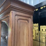 Library - Restored Art Nouveau oak display case