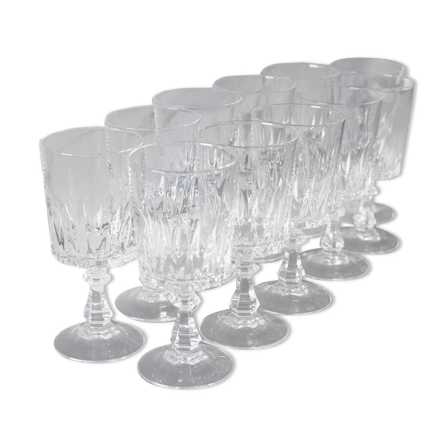 Arques crystal water glasses
