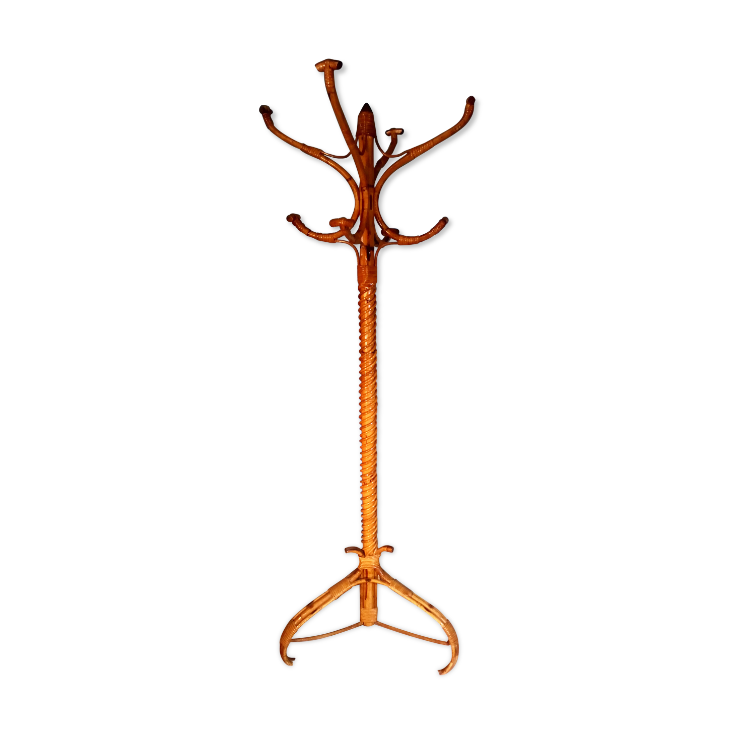 1960s standing coat rack