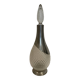 Cut glass carafe and pewter