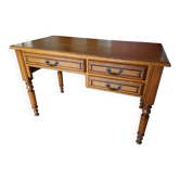 Half-minister's desk in solid oak