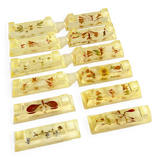 Resin knife rests, 1960s-1970s
