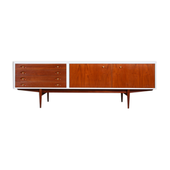 White and Teak Hamilton sideboard by Robert Heritage for Archie Shine, 1950s