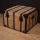 Large wooden trunk from the 20th century
