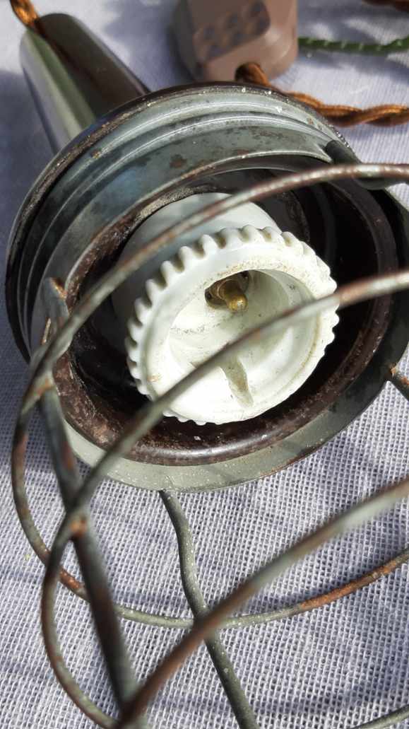 Vintage walking lamp