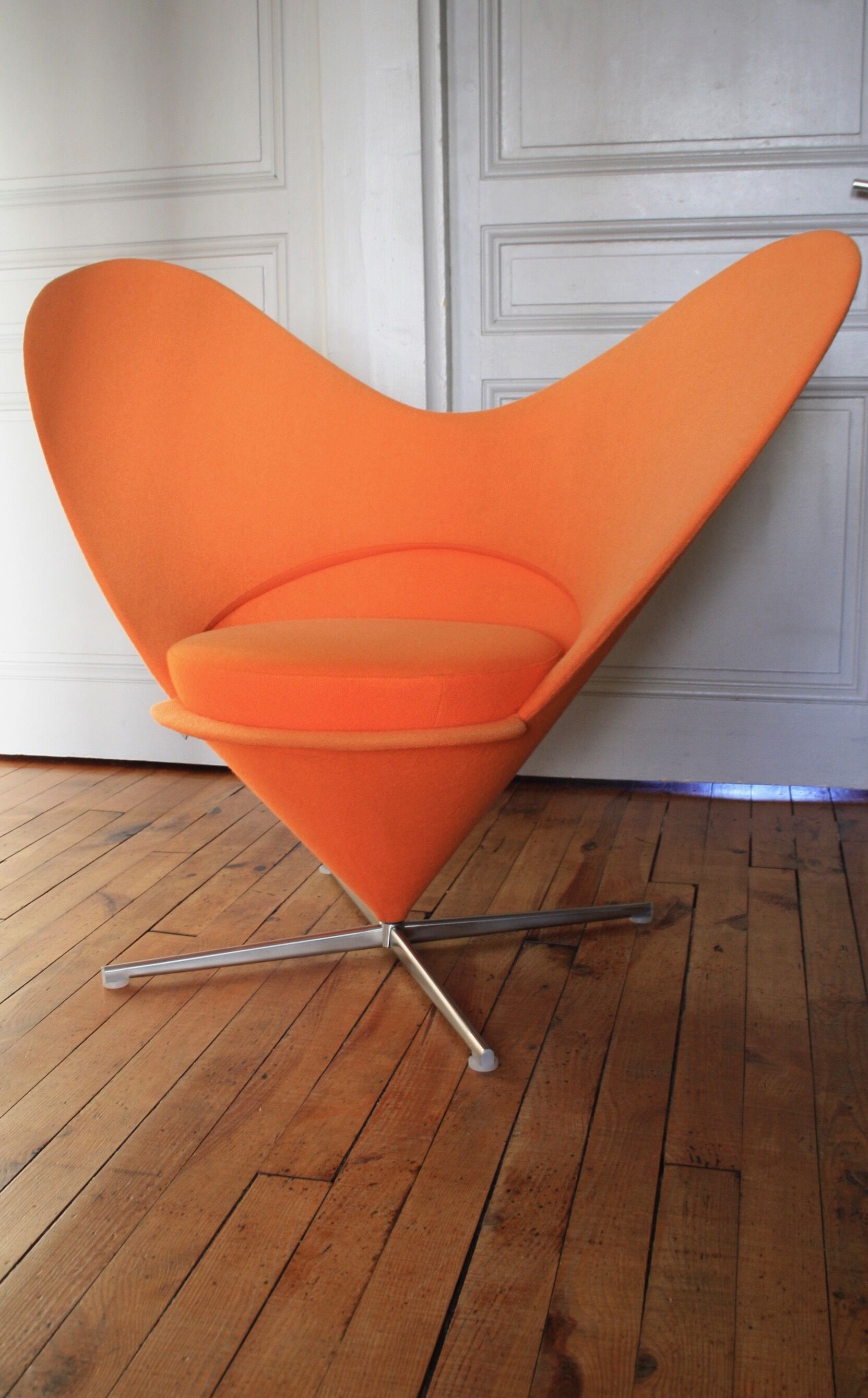 Heart Cone Chair by Verner Panton for Vitra