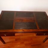 Handcrafted solid wood desk with 2 drawers