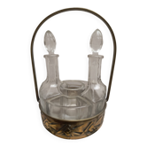 Art Deco style condiment service