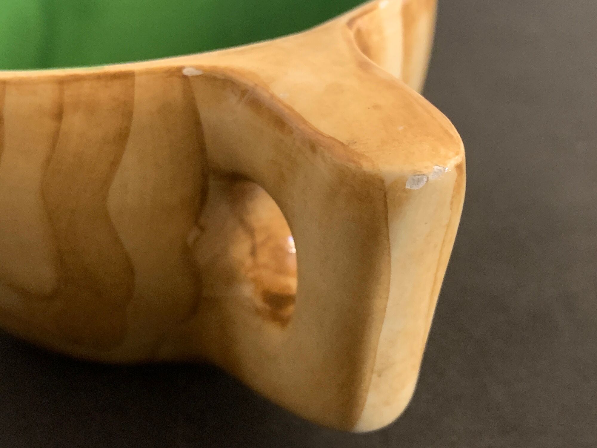 Cup and under cup in the taste of Grandjean Jourdan, height 8 cm